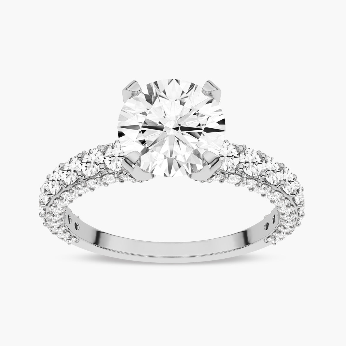 Blossom Diamond Engagement Ring