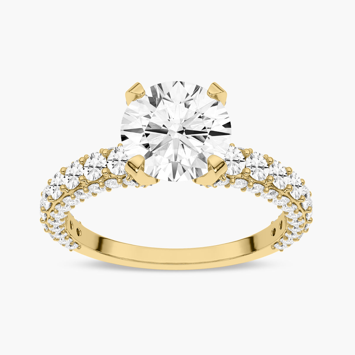 Blossom Diamond Engagement Ring