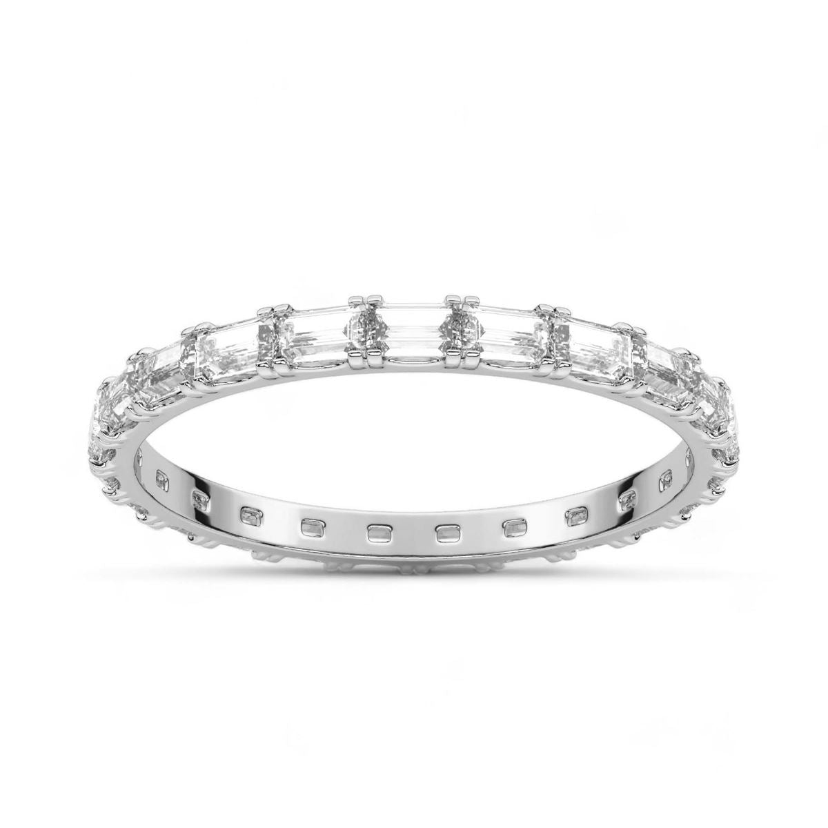 Emerald-Cut Diamond Eternity Band