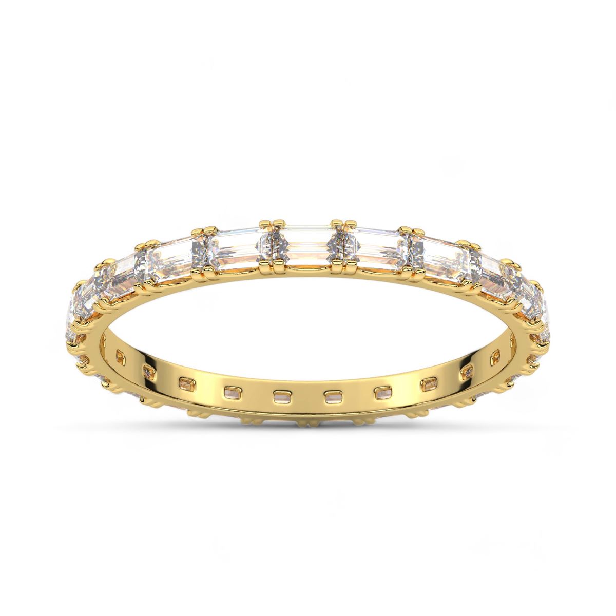 Emerald-Cut Diamond Eternity Band