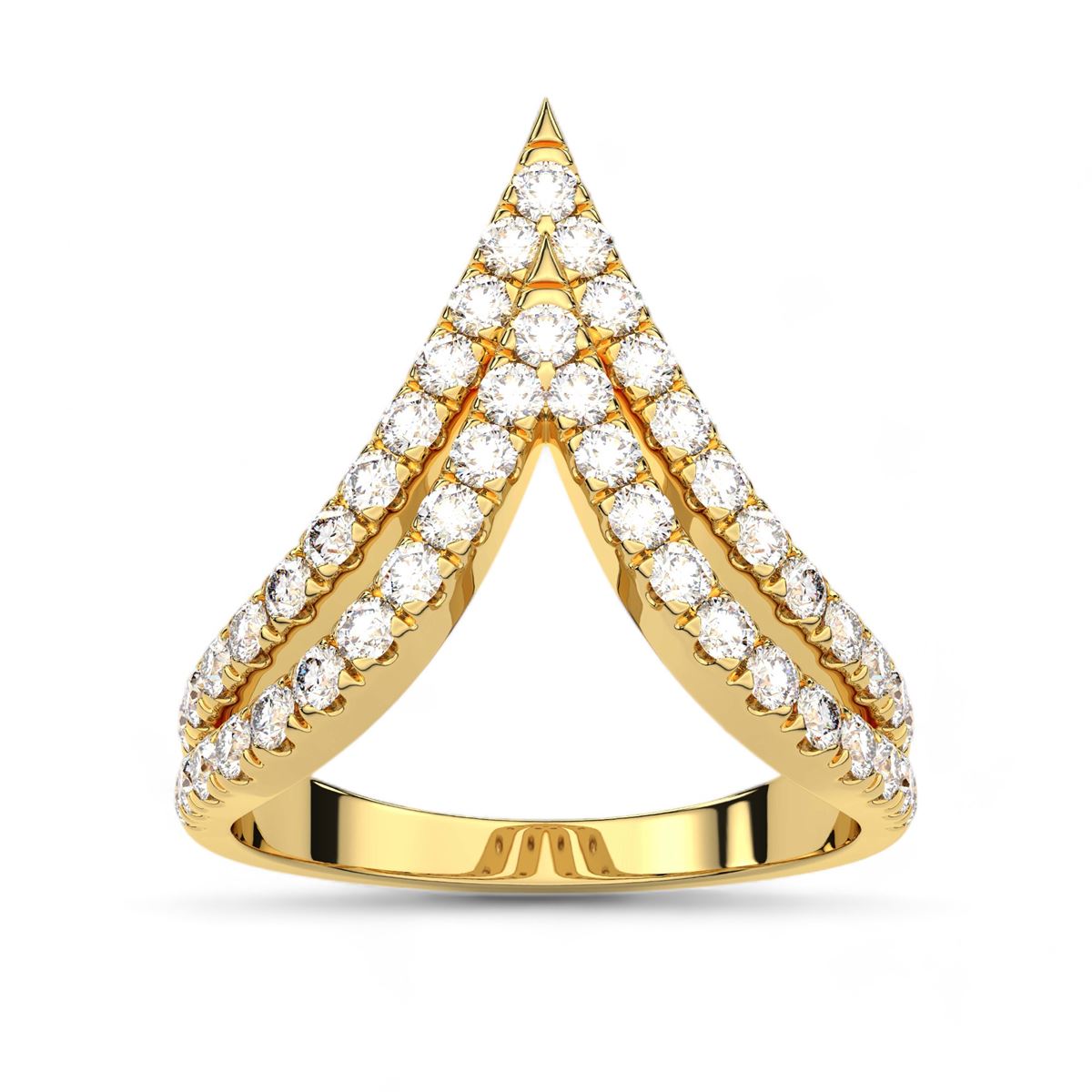 Double Aurora Diamond Band