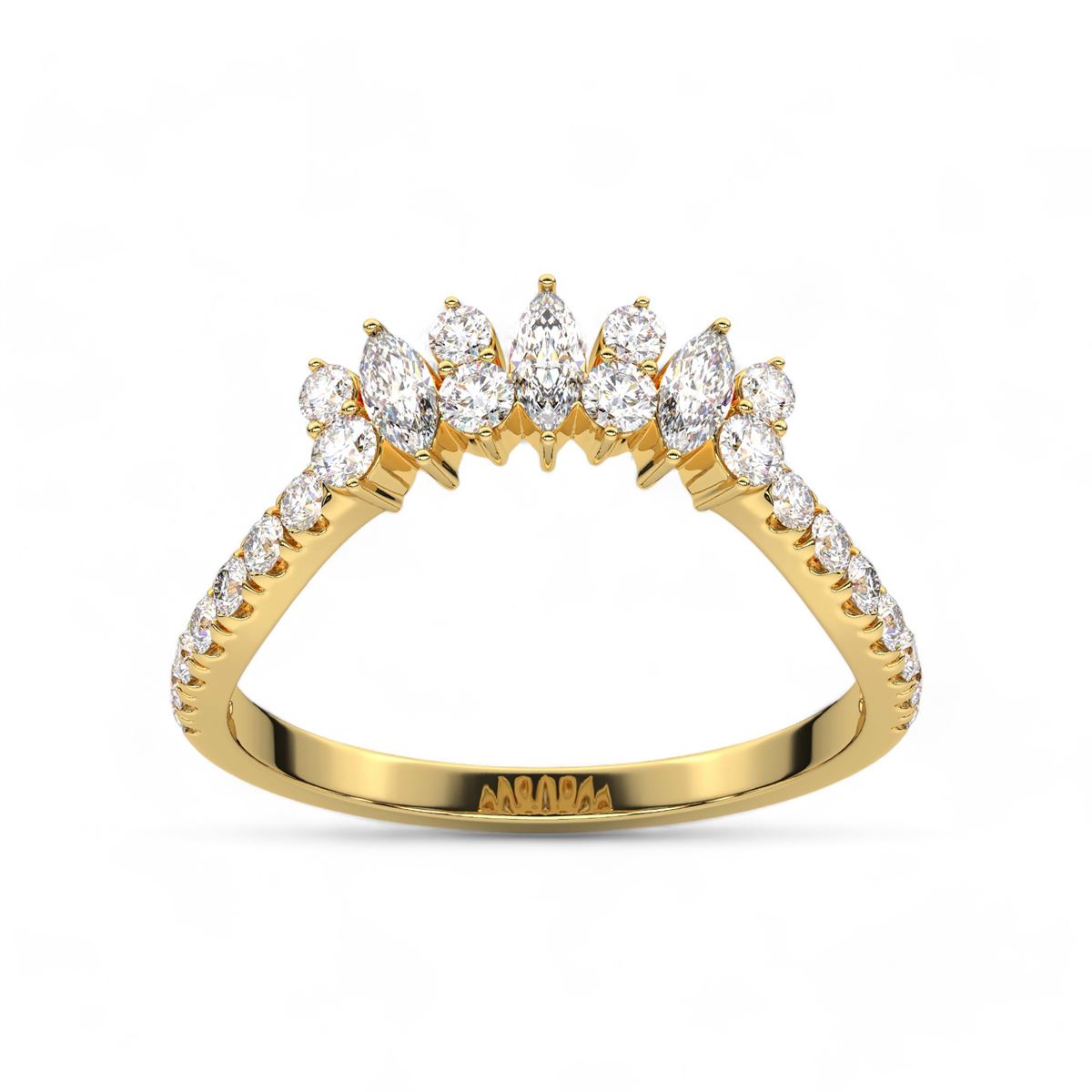 Marquise Cluster Ring
