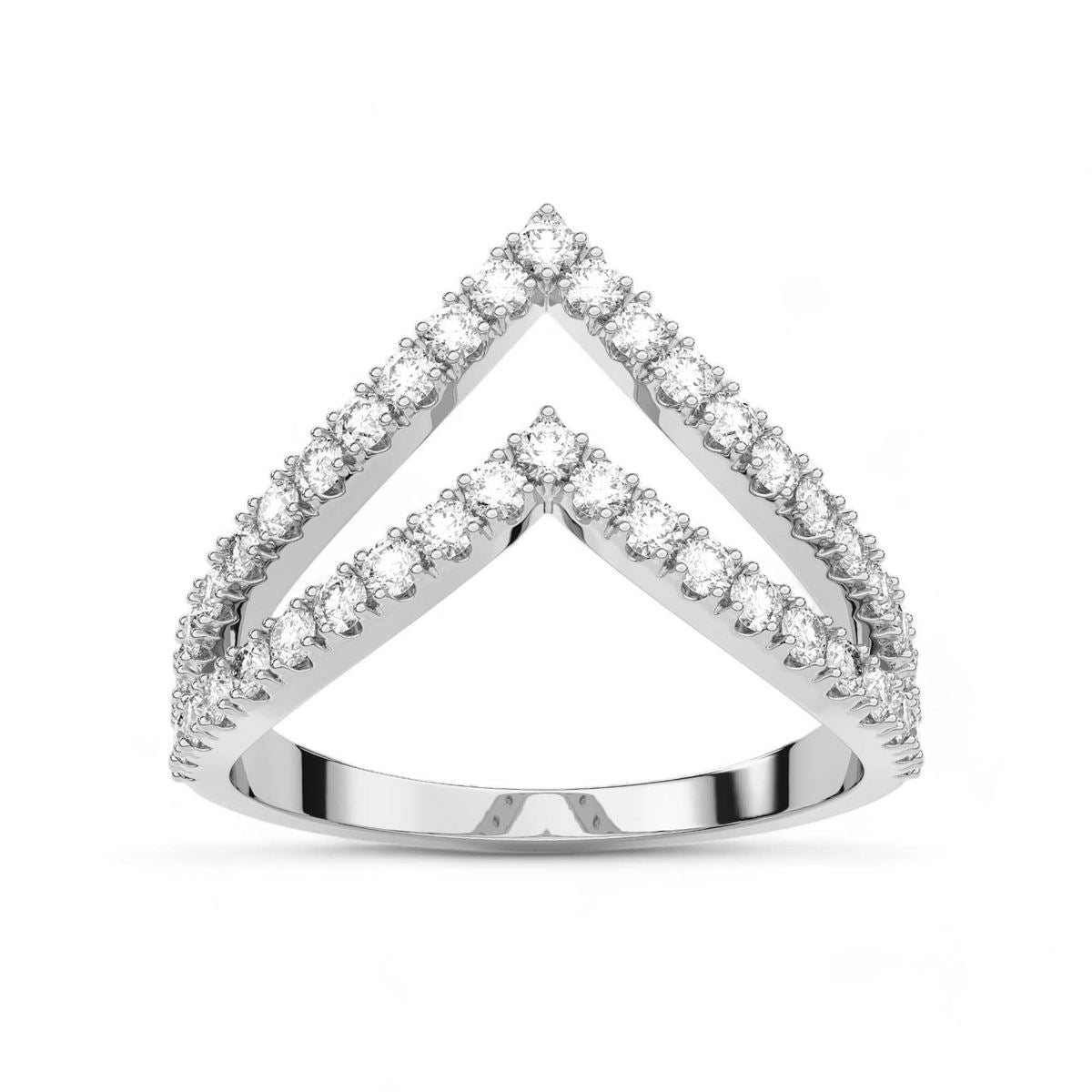 Double Aurora Diamond Band