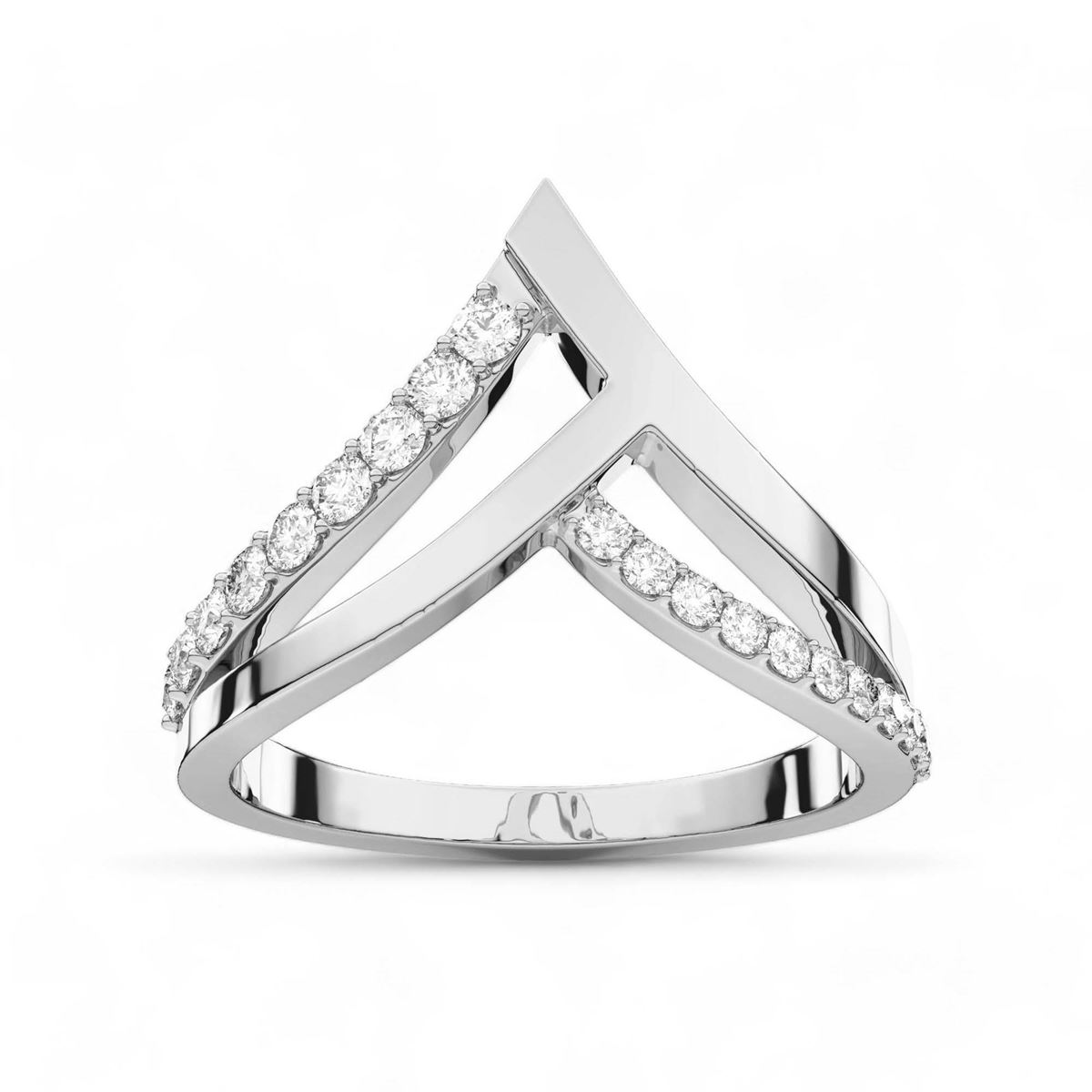 Modern Double Chevron Band