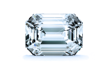 0.51 Carat Emerald Shape Lab Grown Diamond