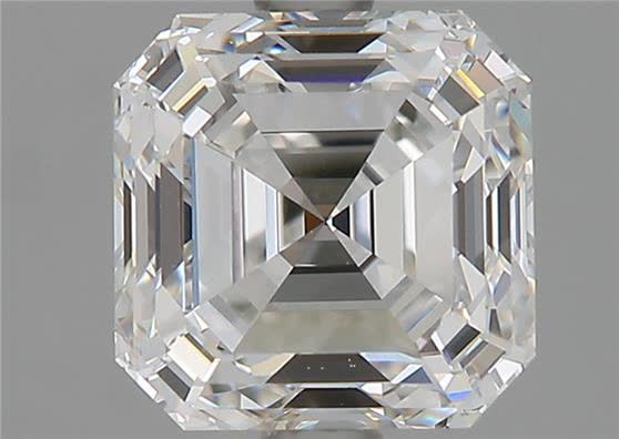 Asscher 2.14ct G VVS1