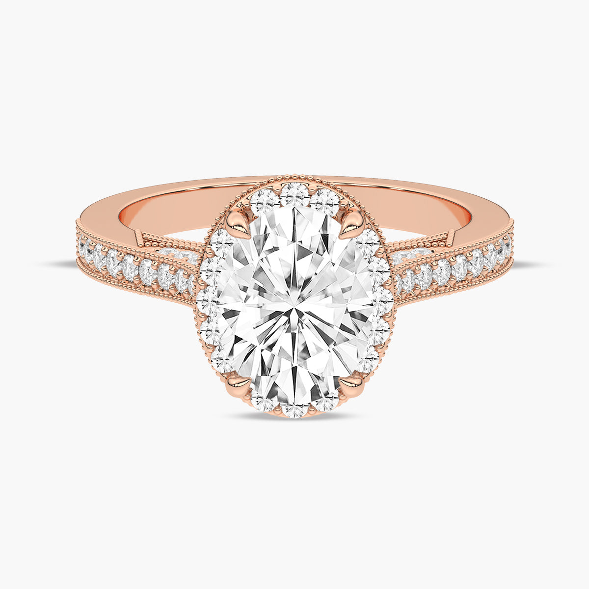 Rose Gold - Oval