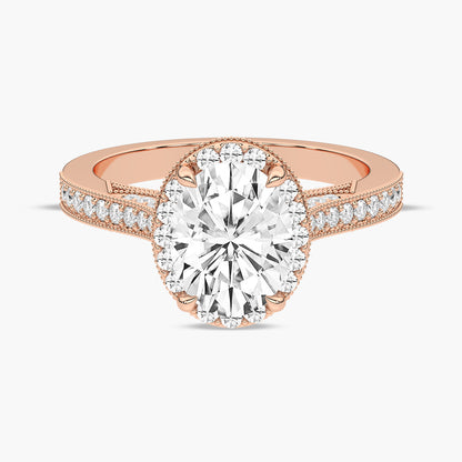 Rose Gold - Oval
