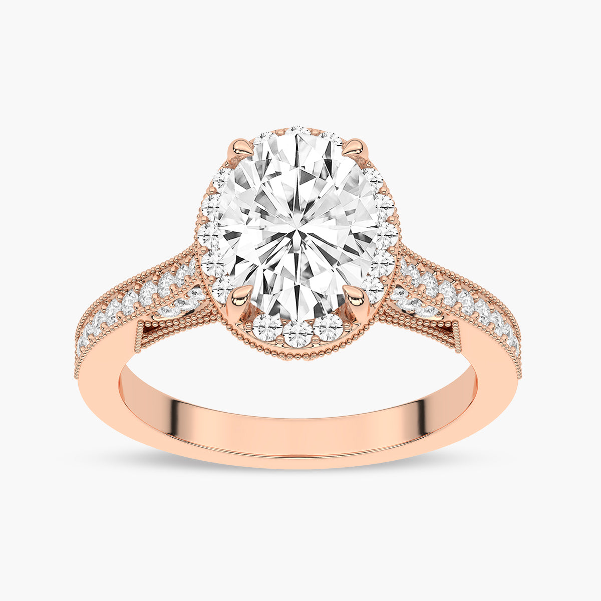 Rose Gold - Oval