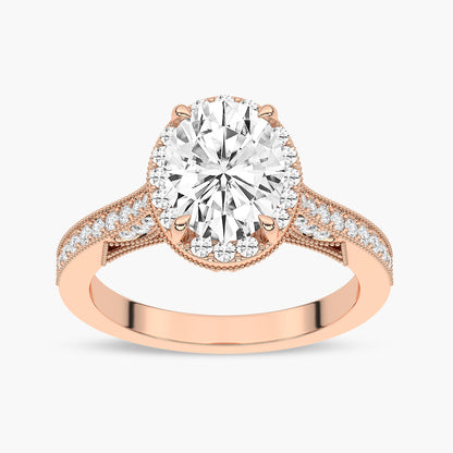 Rose Gold - Oval