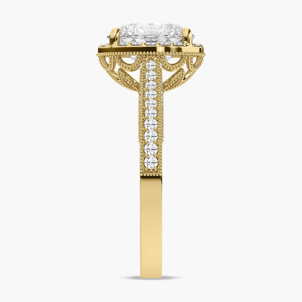 Yellow Gold - Oval