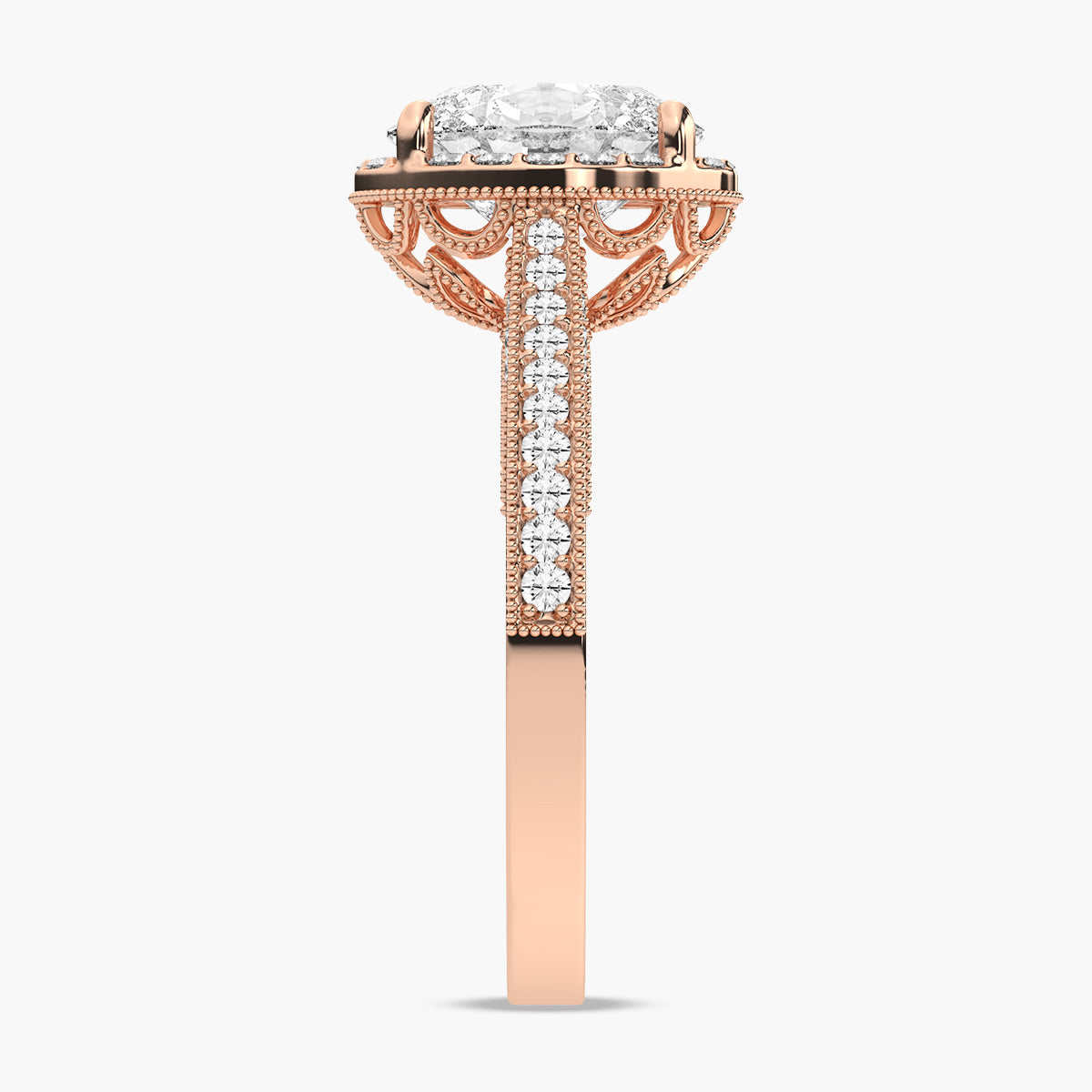 Rose Gold - Oval