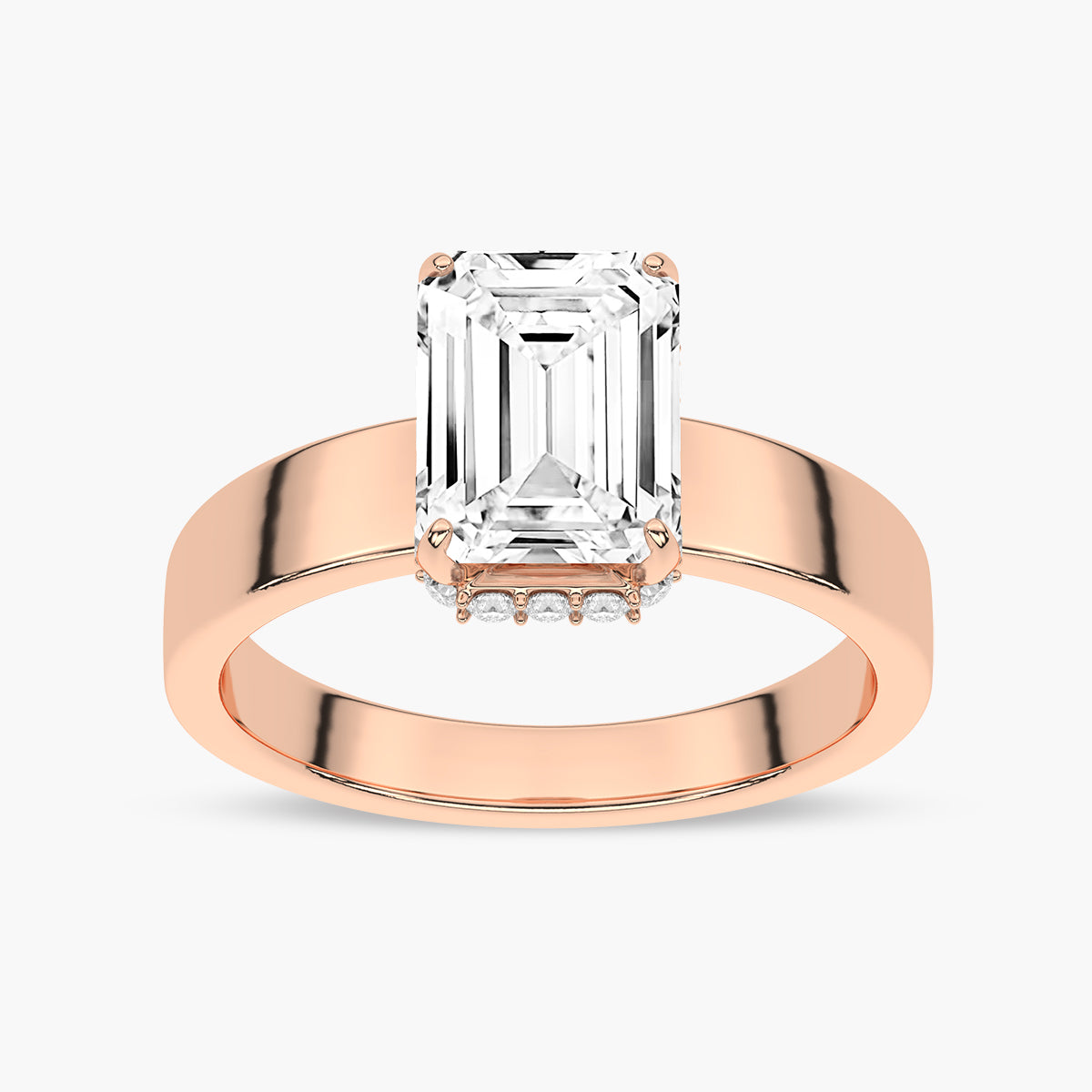 Bold Diamond Engagement Ring