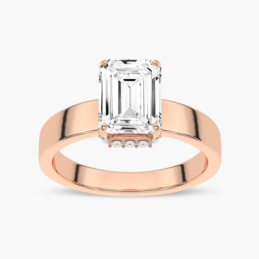 Bold Diamond Engagement Ring