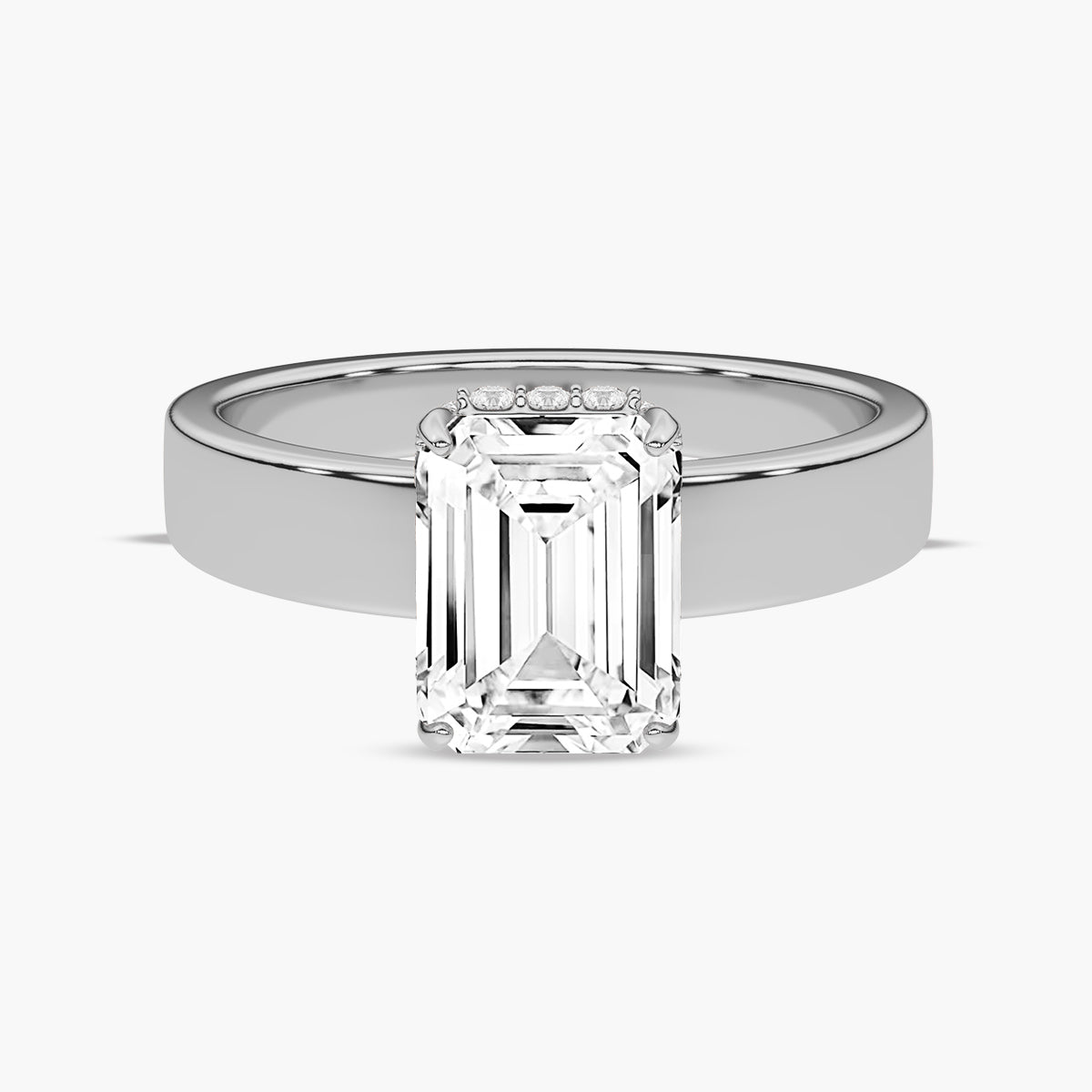 Bold Diamond Engagement Ring