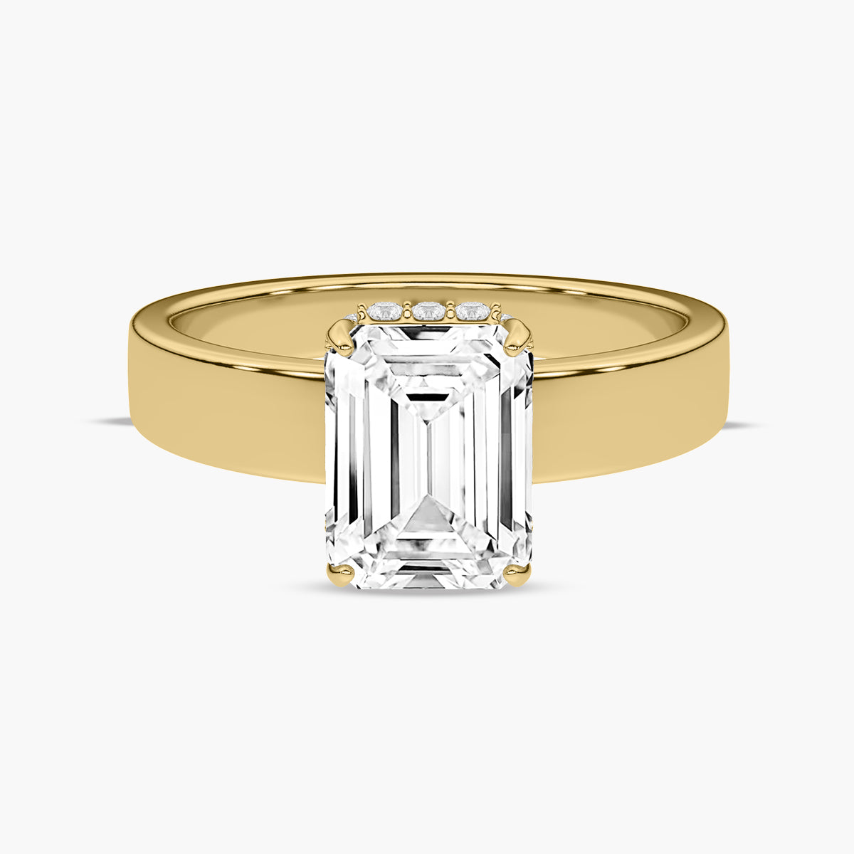 Bold Diamond Engagement Ring
