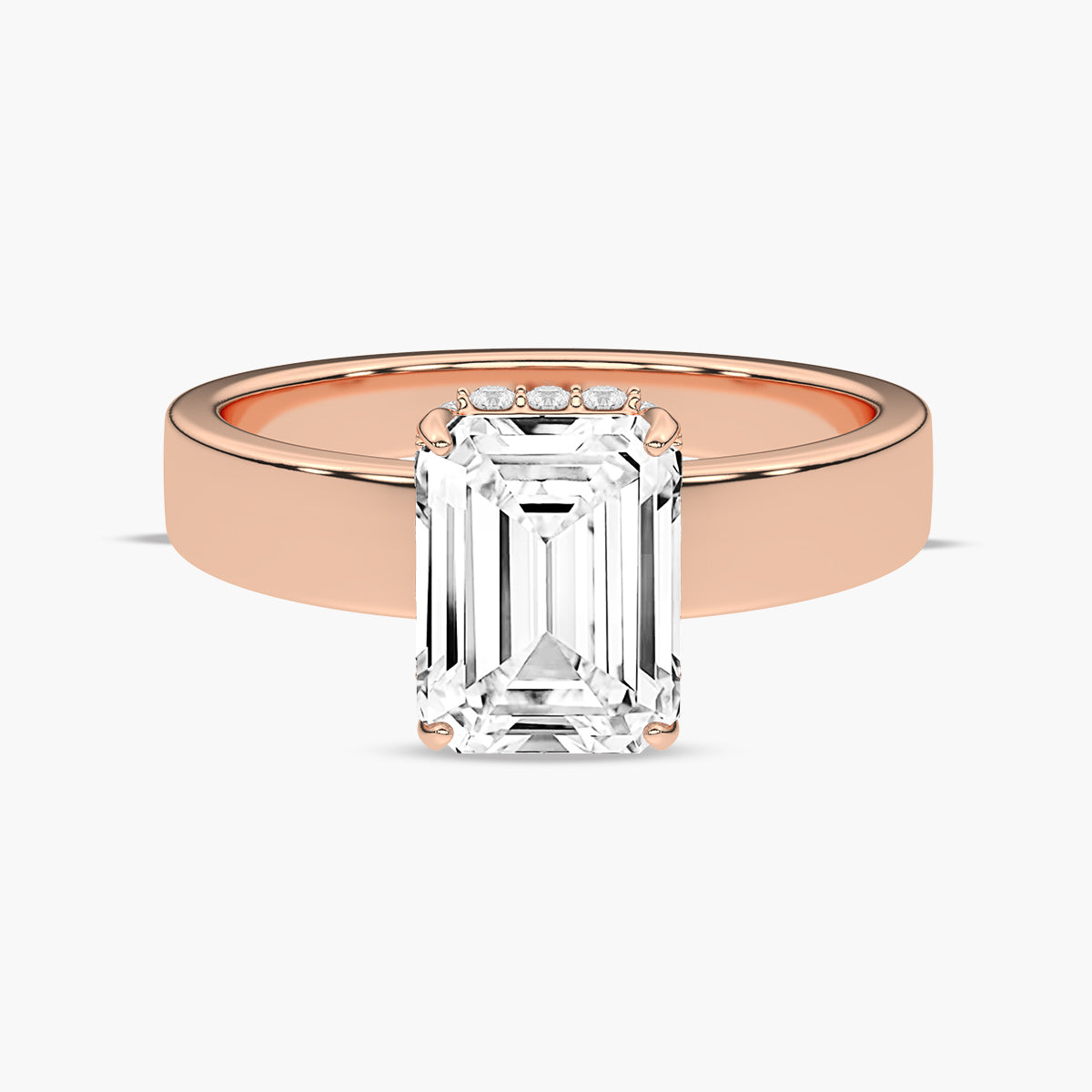 Bold Diamond Engagement Ring