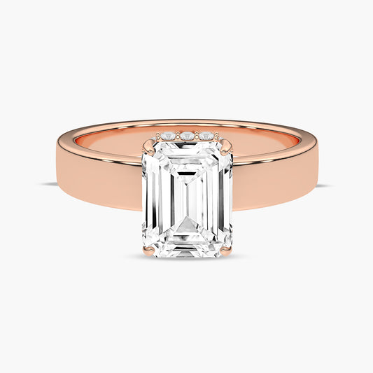 Bold Diamond Engagement Ring