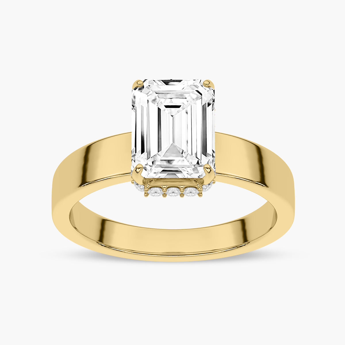 Bold Diamond Engagement Ring