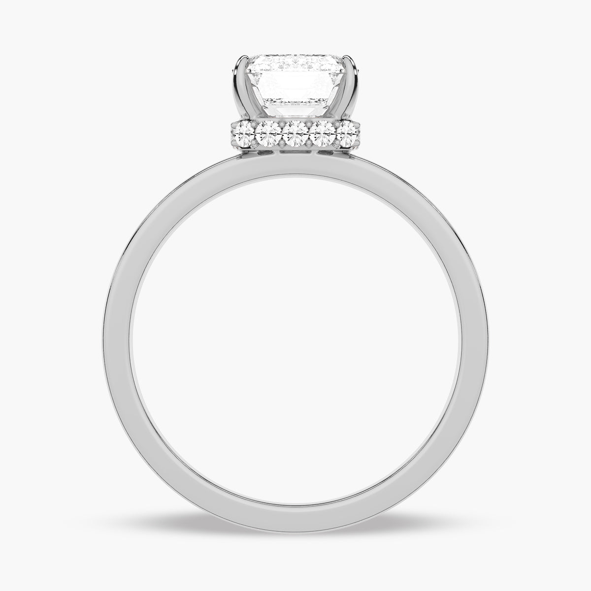 Bold Diamond Engagement Ring