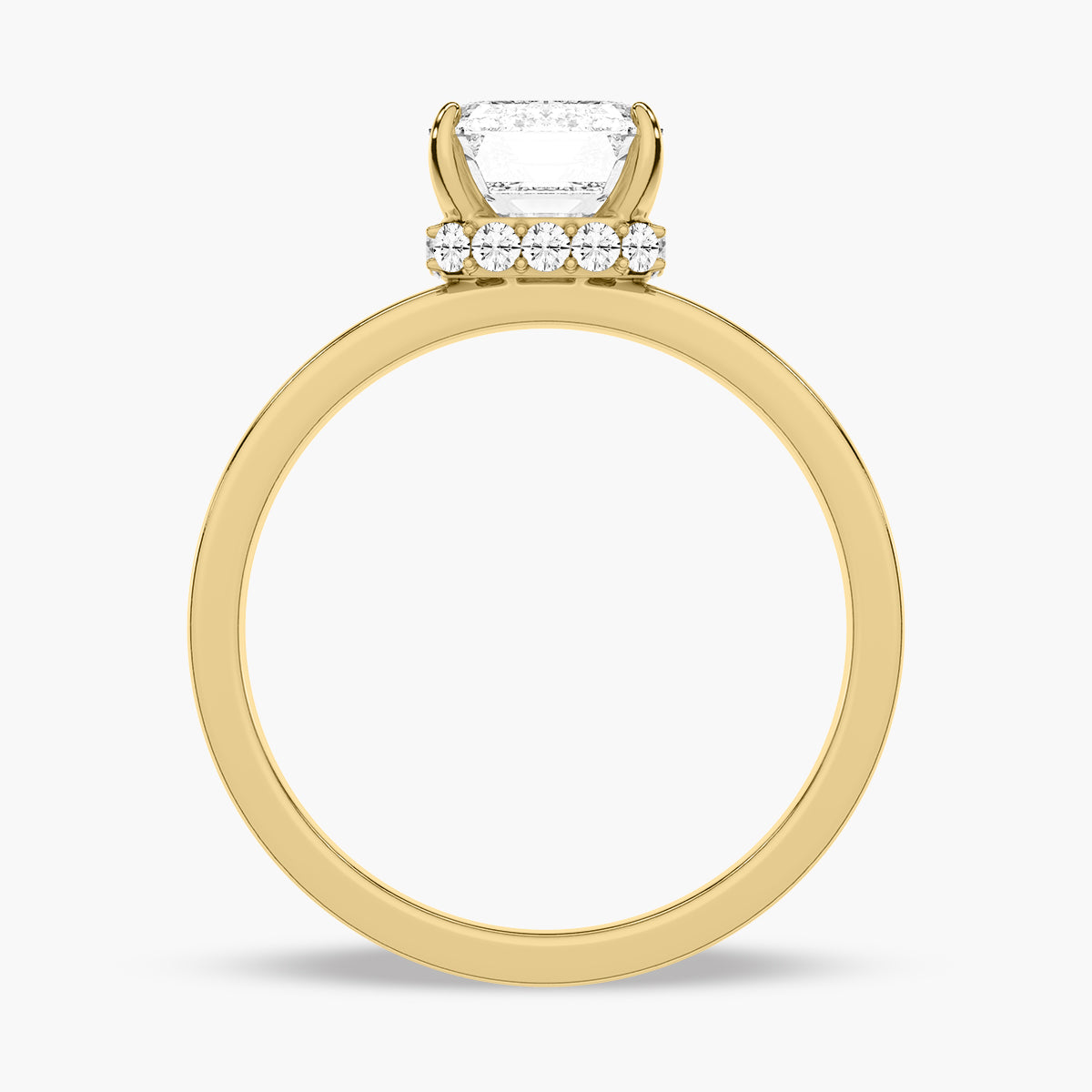 Bold Diamond Engagement Ring