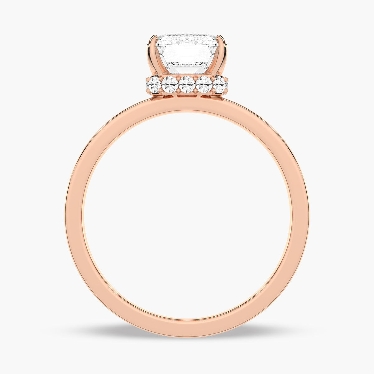 Bold Diamond Engagement Ring