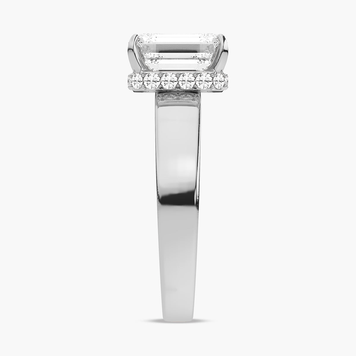 Bold Diamond Engagement Ring