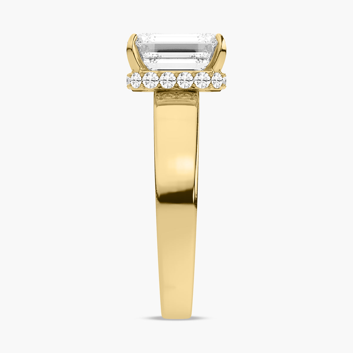 Bold Diamond Engagement Ring