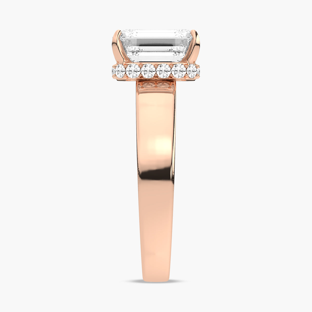 Bold Diamond Engagement Ring
