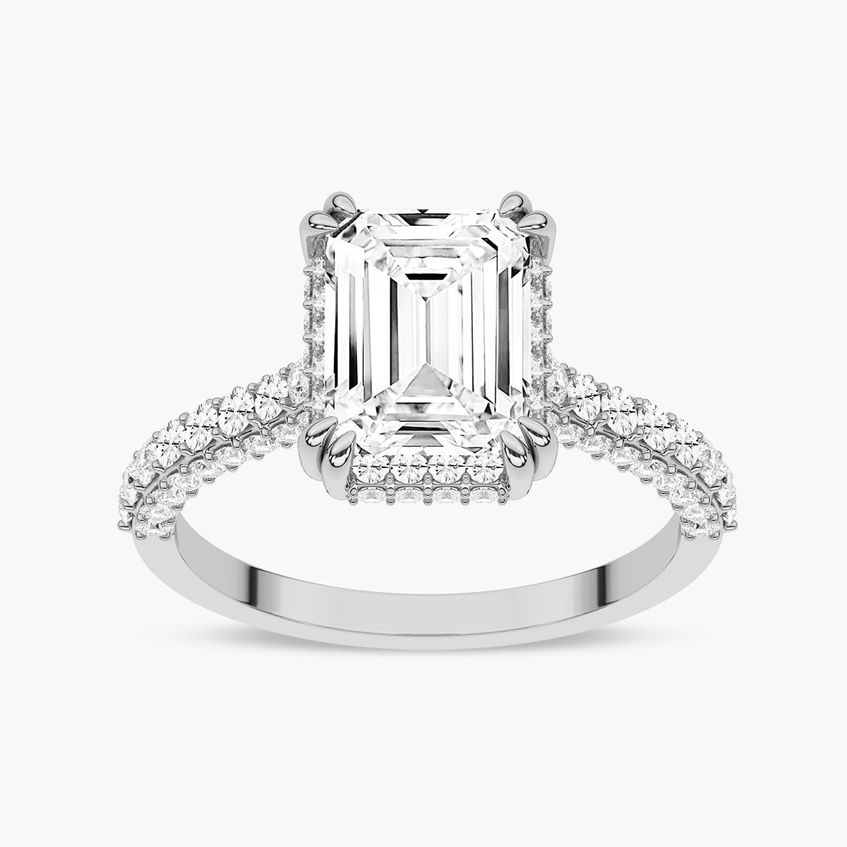 White Gold - Emerald