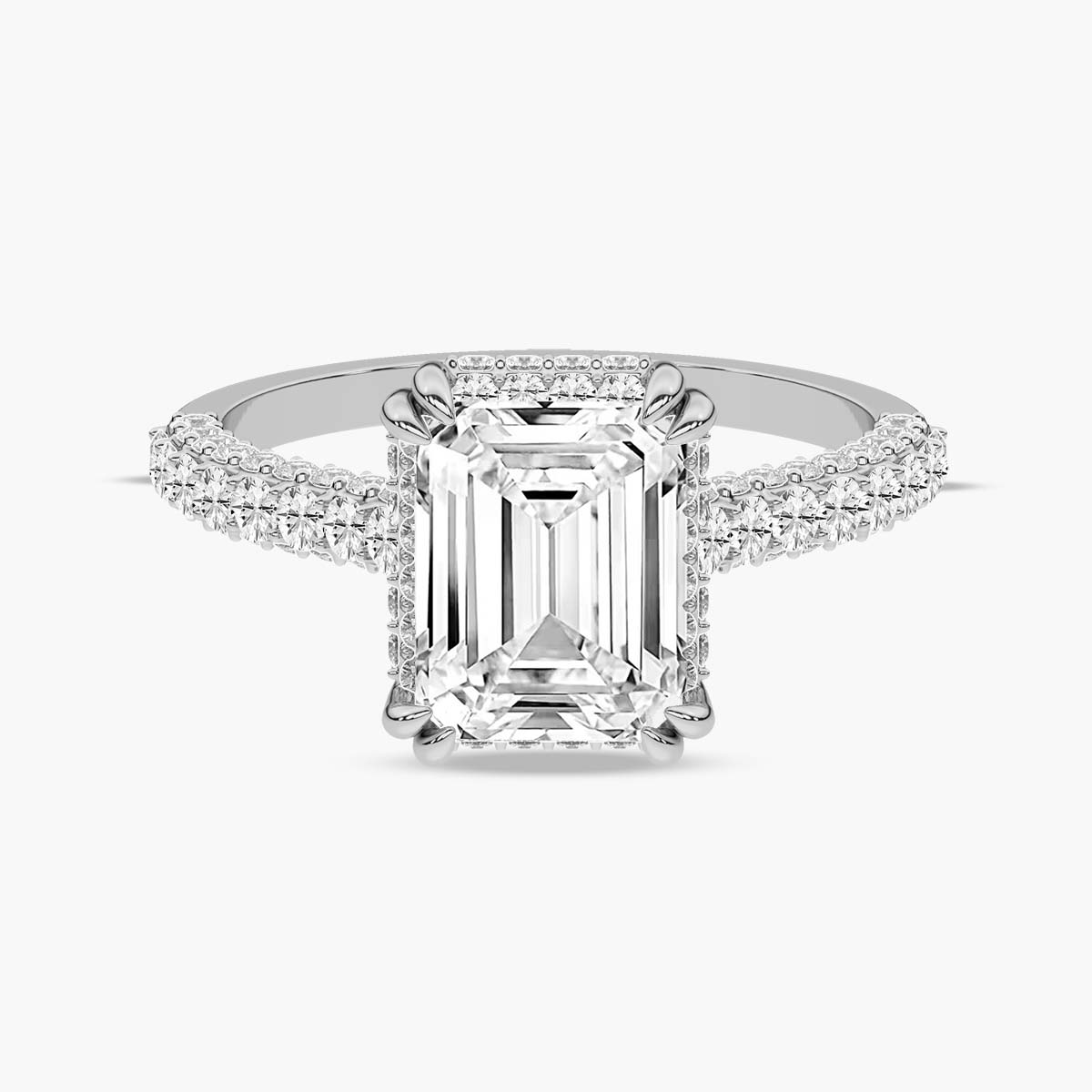 White Gold - Emerald