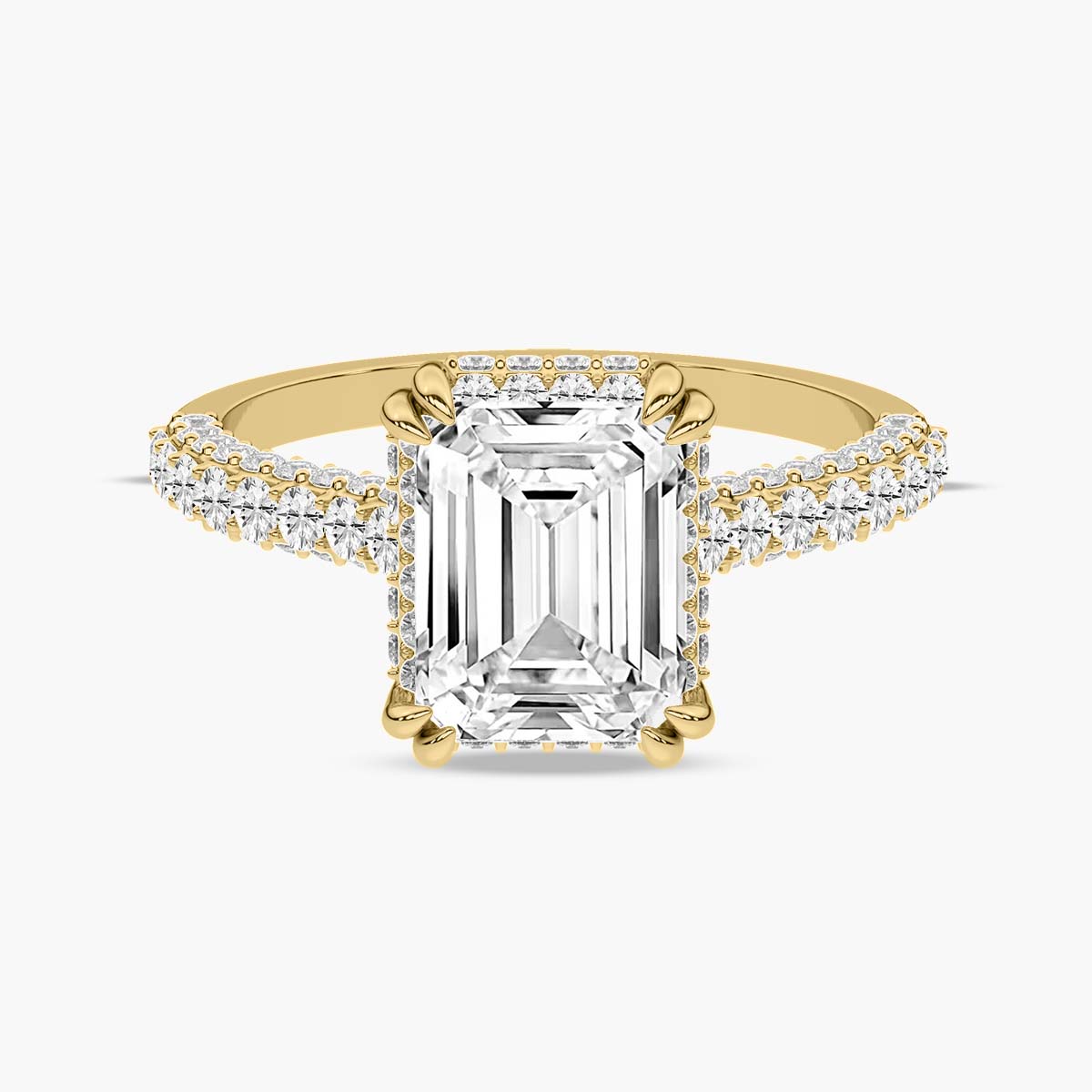 Yellow Gold - Emerald