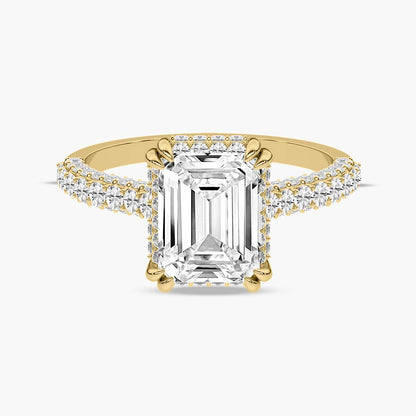 Yellow Gold - Emerald