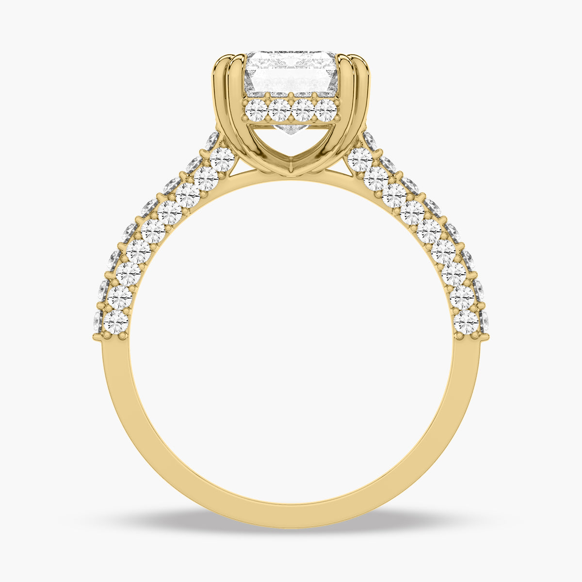 Yellow Gold - Emerald