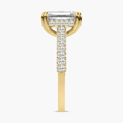 Yellow Gold - Emerald