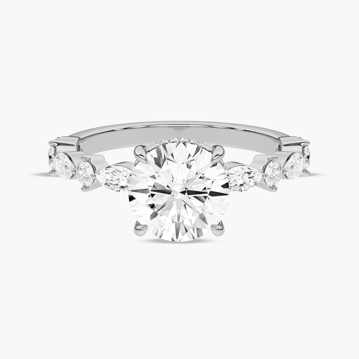 White Gold - Round