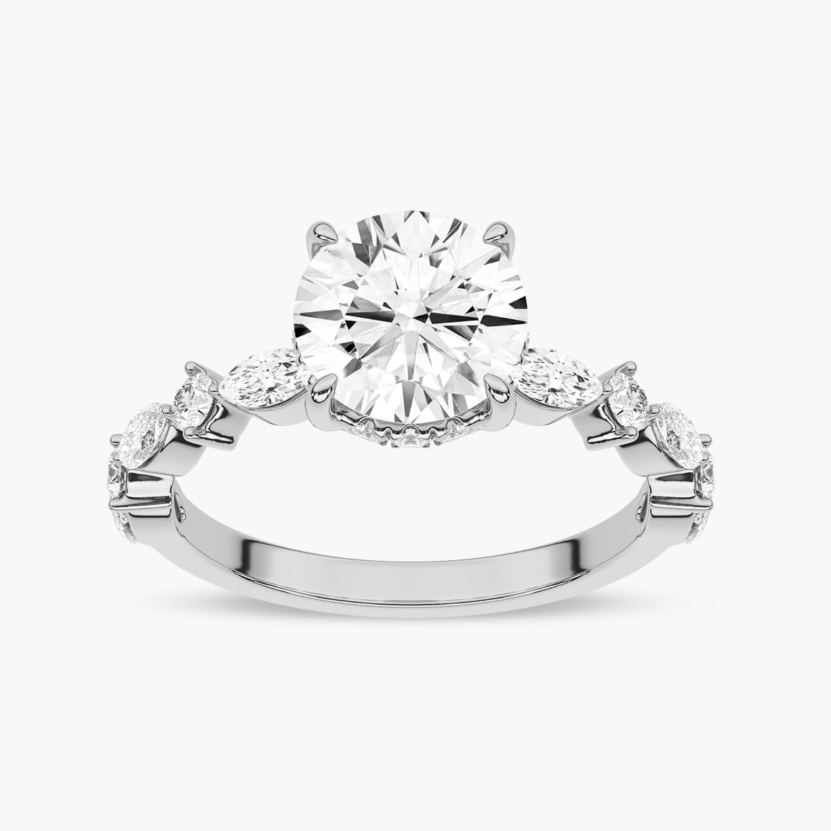White Gold - Round