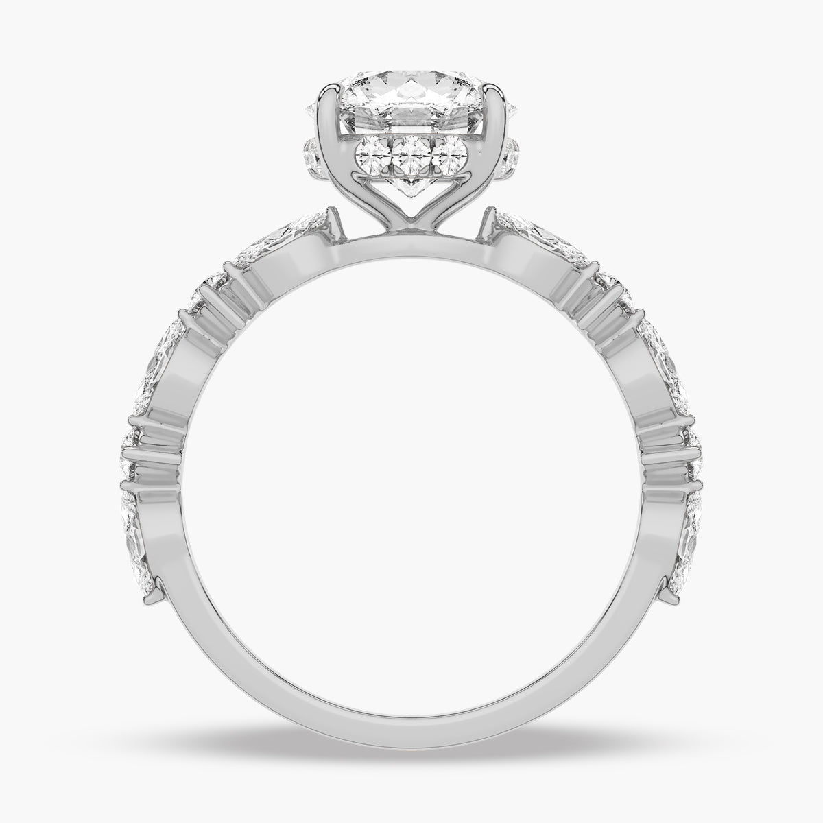 White Gold - Round