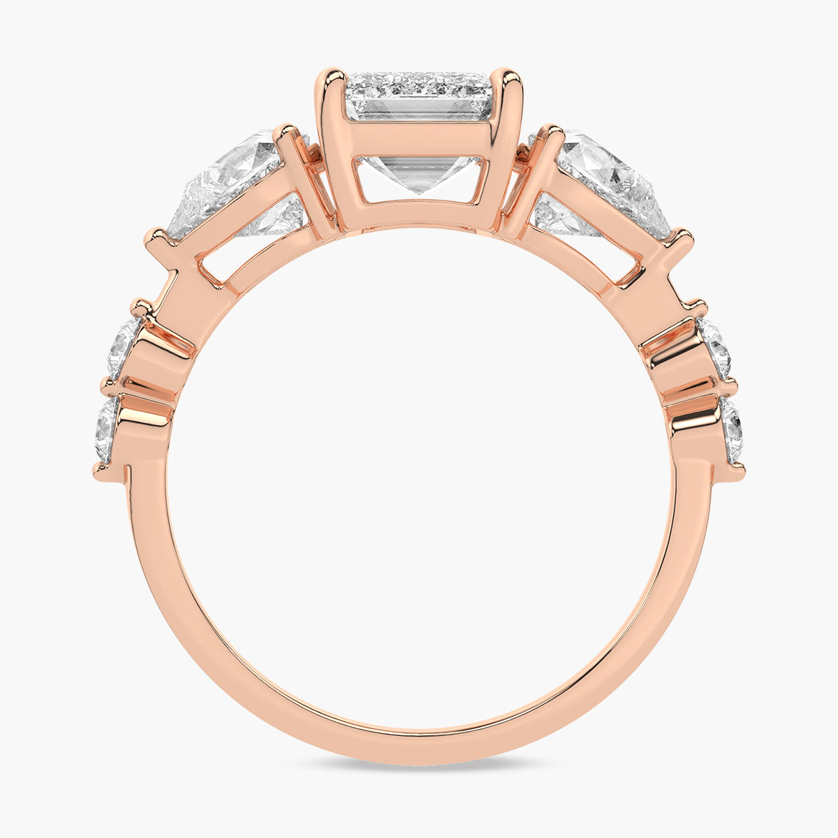 Rose Gold - Emerald
