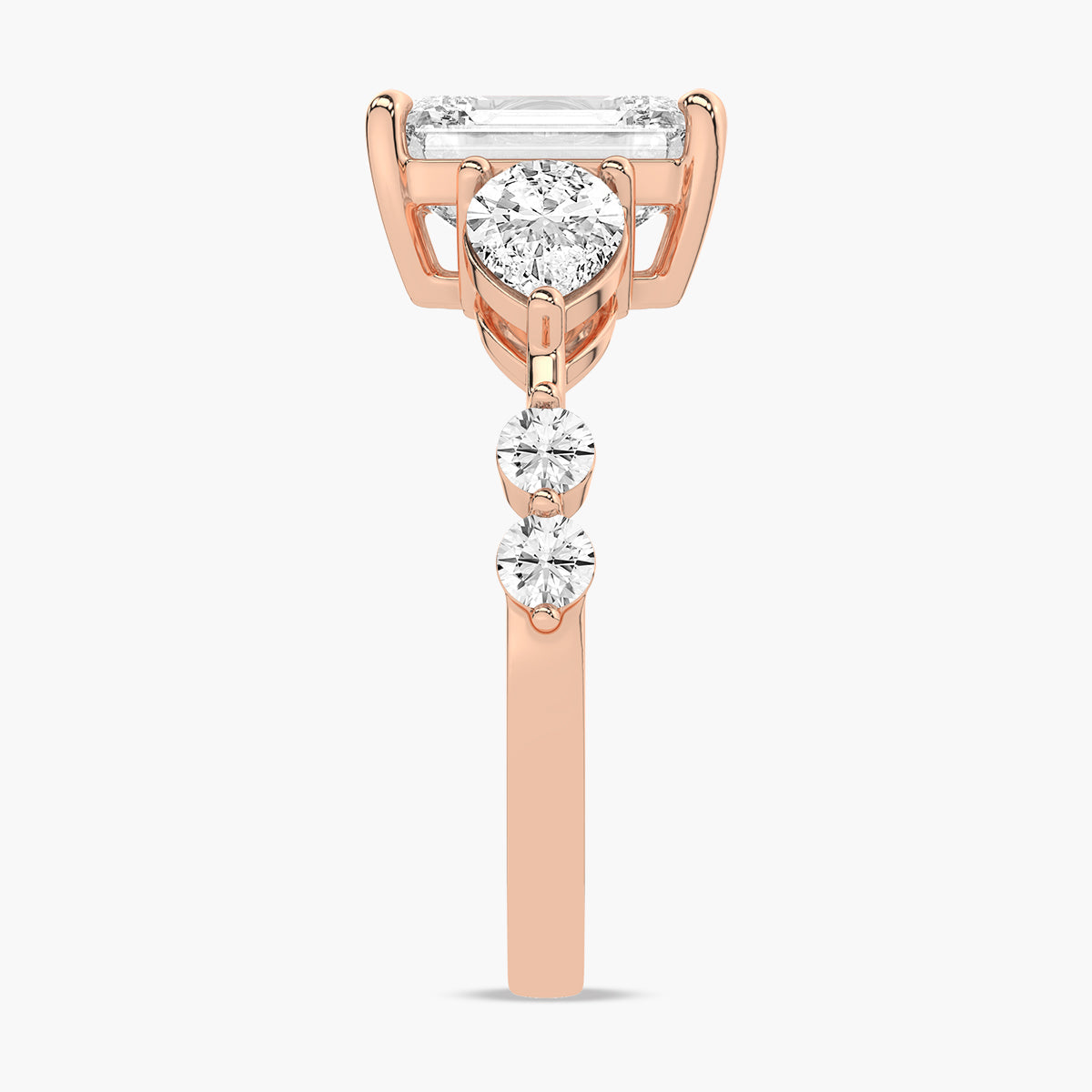 Rose Gold - Emerald