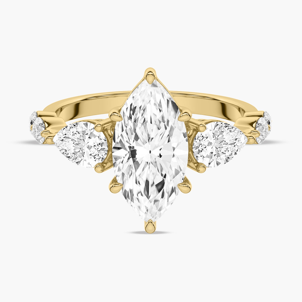 Yellow Gold - Marquise