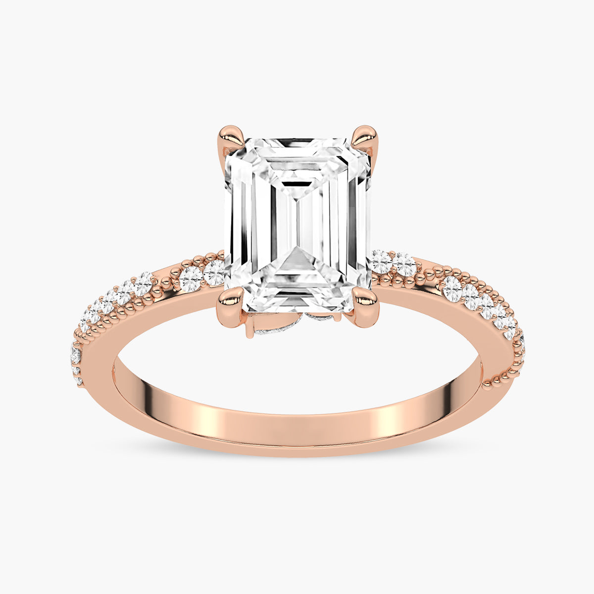 Rose Gold - Emerald