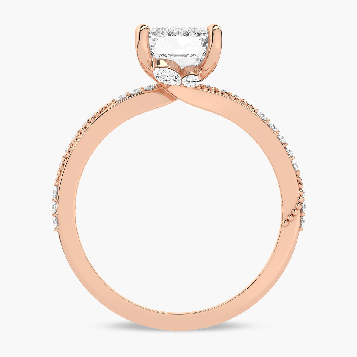 Rose Gold - Emerald