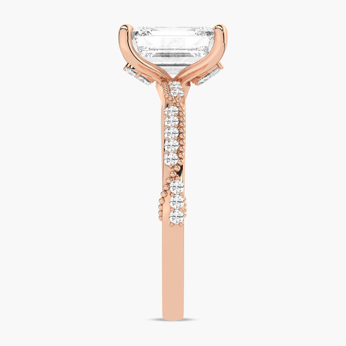 Rose Gold - Emerald
