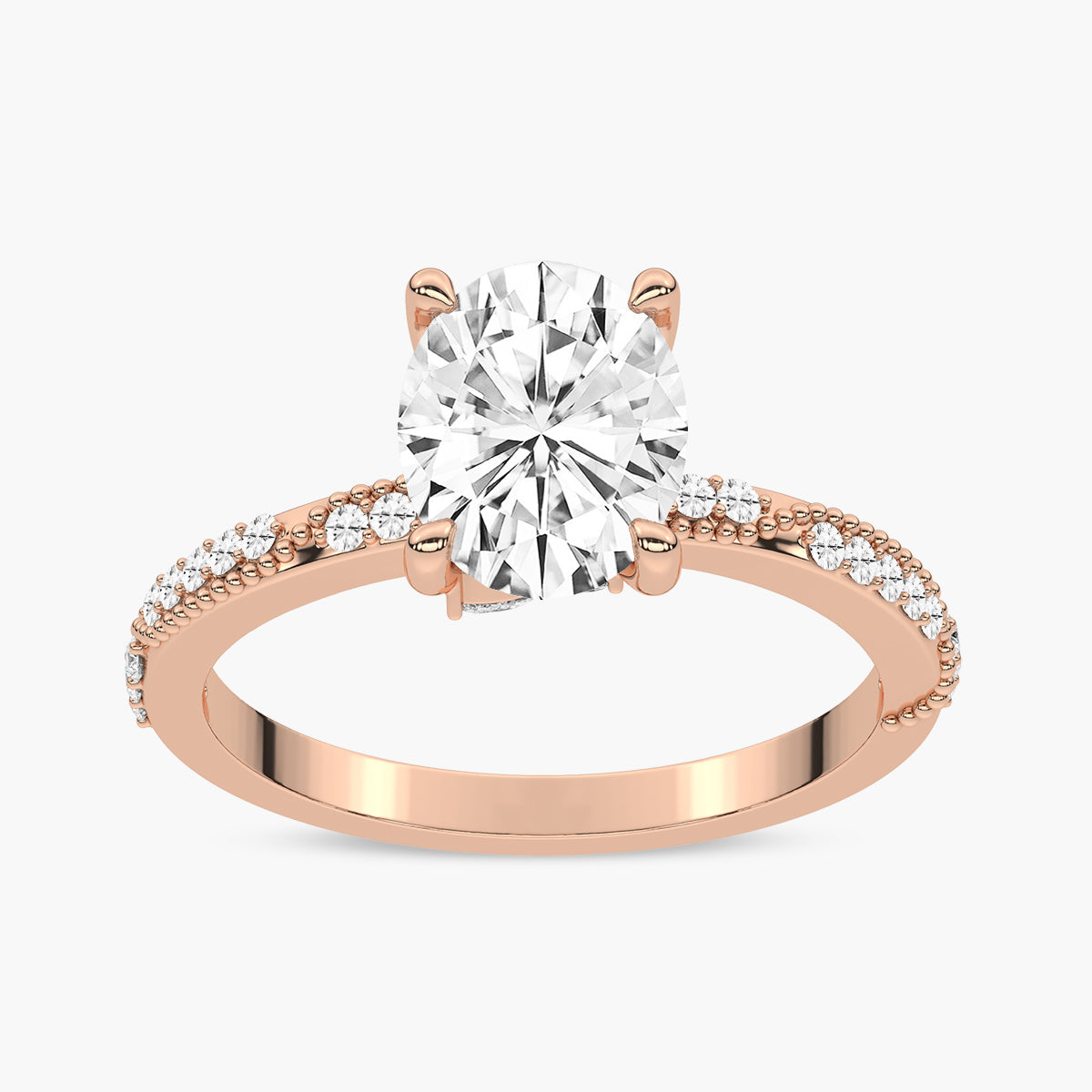 Rose Gold - Oval