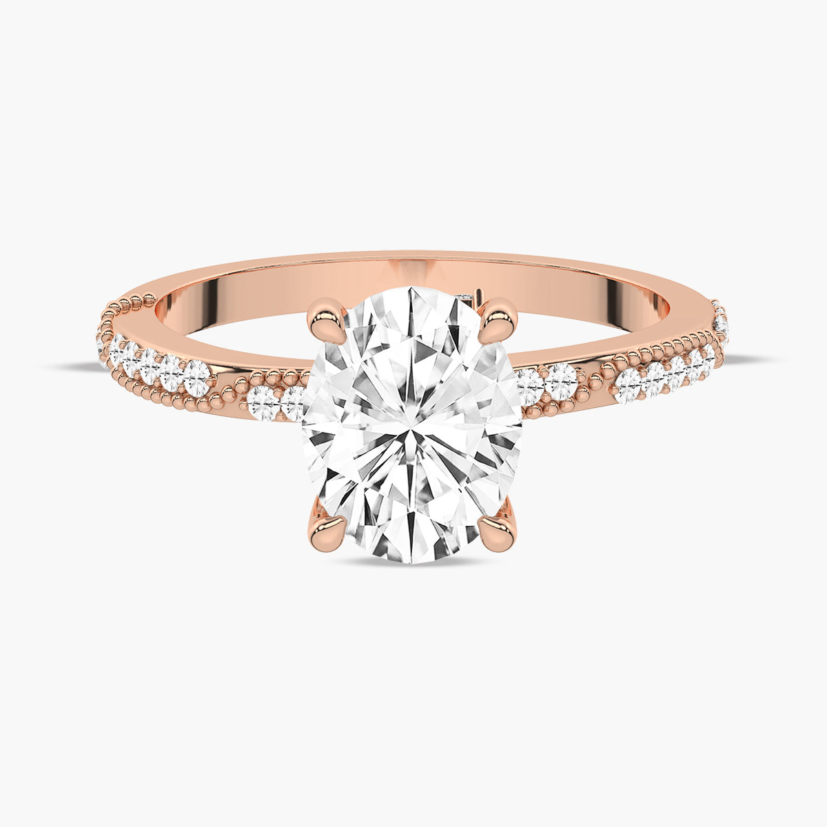 Rose Gold - Oval
