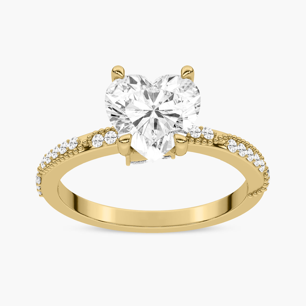 Yellow Gold - Heart