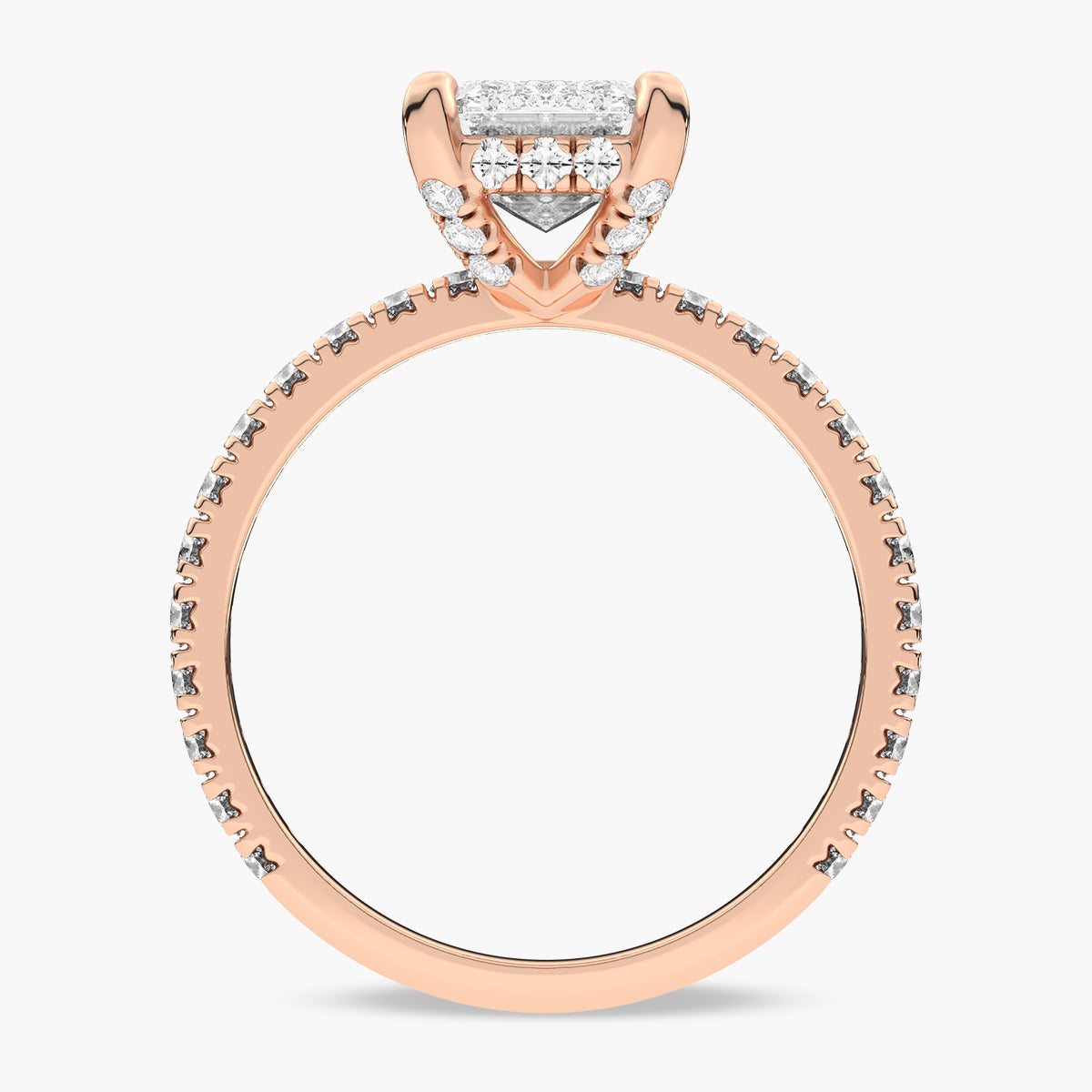 Rose Gold - Emerald