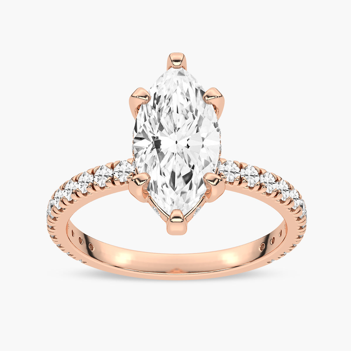 Rose Gold - Marquise