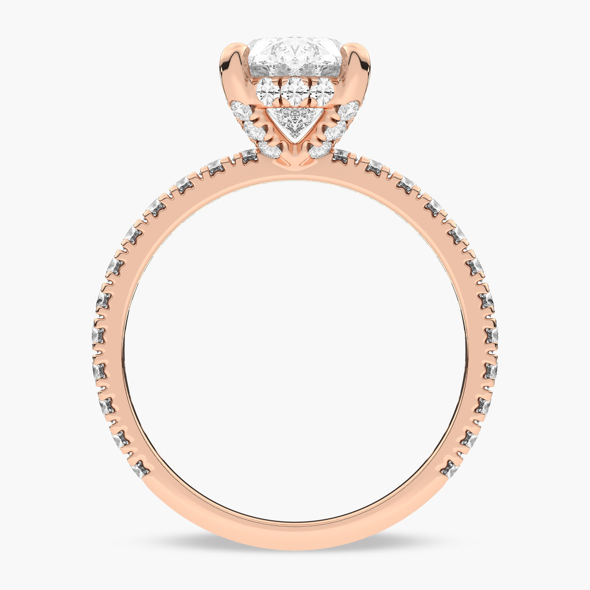 Rose Gold - Oval